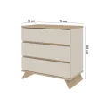 Přebalovací komoda Faktum Sienna Cashmere