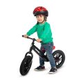 QPLAY Odrážedlo Racer air (Titanium) 3 - 6 let, do 30 kg - Black/Red