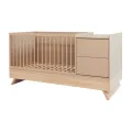 Kombi postýlka Faktum Sienna 3v1 Cappuccino 70x120 cm