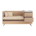 Kombi postýlka Faktum Sienna 3v1 Cappuccino 70x120 cm