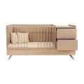 Kombi postýlka Faktum Sienna 3v1 Cappuccino 70x120 cm