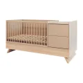 Kombi postýlka Faktum Sienna 3v1 Cappuccino 70x120 cm