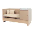Kombi postýlka Faktum Sienna 3v1 Cappuccino 70x120 cm