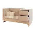 Kombi postýlka Faktum Sienna 3v1 Cappuccino 70x120 cm