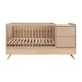Kombi postýlka Faktum Sienna 3v1 Cappuccino 70x120 cm
