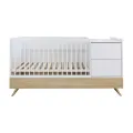 Kombi postýlka Faktum Sienna 3v1 White 70x120