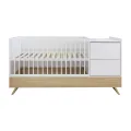 Kombi postýlka Faktum Sienna 3v1 White 70x120