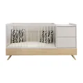 Kombi postýlka Faktum Sienna 3v1 Cashmere 70x120 cm