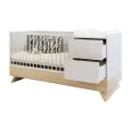 Kombi postýlka Faktum Sienna 3v1 Cashmere 70x120 cm