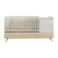 Kombi postýlka Faktum Sienna 3v1 Cashmere 70x120 cm