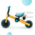 KINDERKRAFT 4TRIKE skládací tříkolka 2v1 - Silver Grey