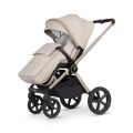 Kočárek Venicci Tinum Upline 2 - Taupe + autosedačka Cybex Aton B + isofix base
