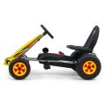 Dětská šlapací motokára Go-kart Milly Mally Viper - Modrá