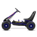 Dětská šlapací motokára Go-kart Milly Mally Thor - Modrá