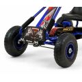 Dětská šlapací motokára Go-kart Milly Mally Thor - Bílá