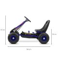 Dětská šlapací motokára Go-kart Milly Mally Thor - Bílá