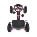 Dětská šlapací motokára Go-kart Milly Mally Thor - Růžová