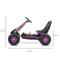 Dětská šlapací motokára Go-kart Milly Mally Thor - Růžová