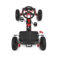 Dětská šlapací motokára Go-kart Milly Mally Thor - Červená