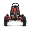 Dětská šlapací motokára Go-kart Milly Mally Thor - Červená