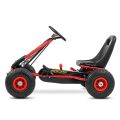 Dětská šlapací motokára Go-kart Milly Mally Thor - Červená