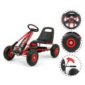 Dětská šlapací motokára Go-kart Milly Mally Thor - Červená