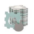 Podložka pěnové puzzle Kinderkraft Luno 30ks Shapes - Mint