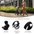 Kombinovaný kočárek Kinderkraft Yoxi 2v1 - Pure Black