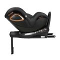 Otočná autosedačka AVOVA Sperber-fix X 40–105 cm - Mystic Black 2026