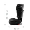  Autosedačka Britax Römer Kidfix M i-Size - Midnight Grey 