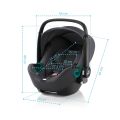 Autosedačka Britax Römer Baby-Safe iSense - Indigo Blue