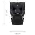 Autosedačka Britax Römer Dualfix Plus - Midnight Grey