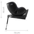 Autosedačka Britax Römer Dualfix Plus - Midnight Grey