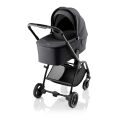 Kombinovaný kočárek Britax Rio + hluboká korba + autosedačka Baby-Safe PRO