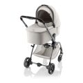 Kombinovaný kočárek Britax Rio + hluboká korba + autosedačka Baby-Safe PRO - Lux Soft Taupe