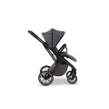 Kočárek Moon PIÚ Extra set Black Matt - Mud 