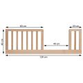 Válendová bočnice k postýlce Scarlett MICHAL / ADRA buk