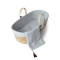 FUNNABABY Kompletní Mojžíšův koš s výbavou - Dove Grey