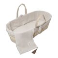 FUNNABABY Kompletní Mojžíšův koš s výbavou - Sand Beige
