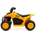 Dětská elektrická čtyřkolka Baby Mix CAT Žlutá