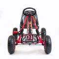 Dětská šlapací motokára Go-kart Baby Mix Razor - Červená