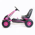Dětská šlapací motokára Go-kart Baby Mix Razor - Růžová