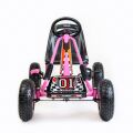 Dětská šlapací motokára Go-kart Baby Mix Razor - Růžová