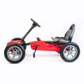Dětská šlapací motokára Go-kart Baby Mix Buggy - Červená