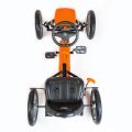 Dětská šlapací motokára Go-kart Baby Mix Buggy - Červená