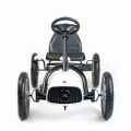 Dětská šlapací motokára Go-kart Baby Mix Buggy - Bílá