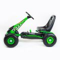 Dětská šlapací motokára Go-kart Baby Mix Razor - Zelená