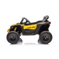 Elektrické autíčko Baby Mix Buggy Hornet 12V 4.5Ah - Žluté