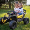 Elektrické autíčko Baby Mix Buggy Hornet 12V 7Ah - červené
