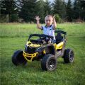 Elektrické autíčko Baby Mix Buggy Hornet 12V 4.5Ah - Žluté